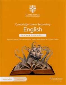 Cambridge Lower Secondary English Teacher's Resource 7 with Digital Access Polish Books Canada