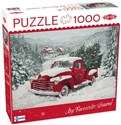 Puzzle 1000 Christmas Tree Truck polish usa