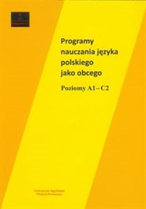 Programy nauczania języka polskiego jako obcego poziomy A1-C2  Bookshop