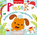 Fisher Price Kolorowanka podłogowa Piesek kolorowanie i zgadywanie z naklejkami - 