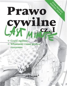 Last Minute Prawo Cywilne część 1 Bookshop