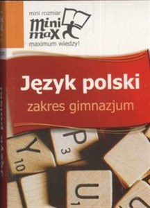 Minimax Język polski Zakres gimnazjum Canada Bookstore