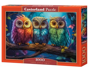 Puzzle 1000 Three Little Owls  