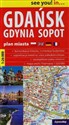Gdańsk Gdynia Sopot plan miasta 1:26 000 polish usa