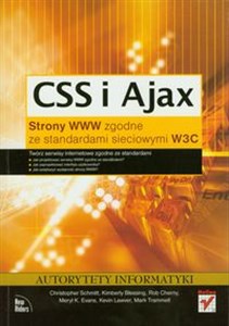 CSS i Ajax Strony WWW zgodne ze standardami sieciowymi W3C Bookshop