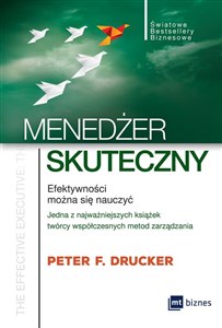 Menedżer skuteczny Efektywności można się nauczyć Polish bookstore