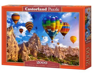 Puzzle 2000 Colorful Balloons Cappadocia C-200900-2  Polish Books Canada