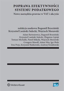 Poprawa efektywności systemu podatkowego Nowe narzędzia prawne w VAT i akcyzie in polish