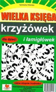 Wielka księga krzyżówek i łamigłówek books in polish