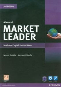 Market Leader Advanced Business English Course Book + DVD C1-C2 in polish