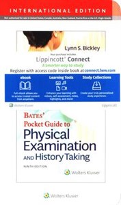 Bates' Pocket Guide to Physical Examination and History Taking Ninth edition bookstore