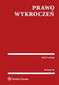 Prawo wykroczeń online polish bookstore