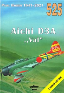 Aichi D3A `Val`. Pearl Harbor 1941-2021 Nr 525 Polish Books Canada