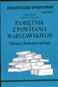 Biblioteczka Opracowań Pamiętnik z Powstania Warszawskiego Mirona Białoszewskiego Zeszyt nr 63 - Danuta Polańczyk