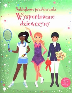 Wysportowane dziewczyny Naklejkowe przebieranki  