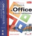 MS Office XP/2003 PL w biurze i sekretariacie z 2 płytami CD polish books in canada
