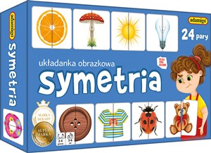 Symetria układanka obrazkowa  