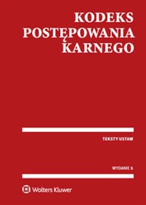 Kodeks postępowania karnego  