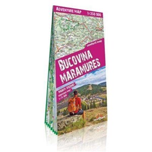 Adventure map Bukowina i Maramuresz 1:250 000 in polish