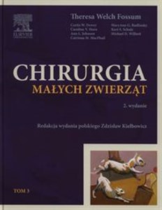 Chirurgia małych zwierząt Tom 3 in polish