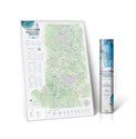Mapa Zdrapka Mazury  