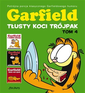 Garfield Tłusty koci trójpak Tom 4 buy polish books in Usa