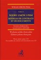 Wzory umów i pism Modeles de contrats et de documents Tom 13 + CD Wydanie dwujęzyczne polsko - francuskie 