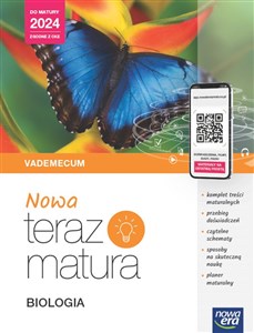 Nowa Teraz Matura Biologia Vademecum Do matury 2024 Liceum Technikum pl online bookstore