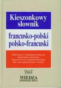 Kieszonkowy słownik francusko-polski polsko-francuski  bookstore