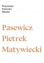 Pracownia Poetycka Silesius 2016 books in polish