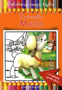 Owieczka Mela Pokoloruj swoją bajkę - Polish Bookstore USA
