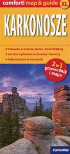 Karkonosze 2w1 przewodnik i mapa polish books in canada