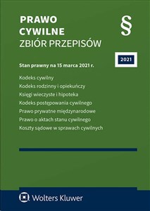 Prawo cywilne Zbiór przepisów books in polish