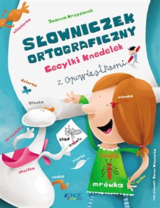 Słowniczek ortograficzny Cecylki Knedelek books in polish