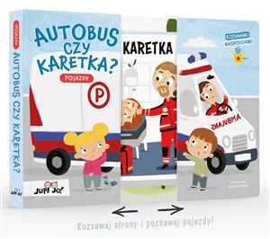 Rozsuwanki-niespodzianki Autobus czy karetka? Pojazdy polish books in canada