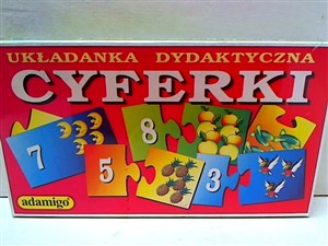 Cyferki Układanka dydaktyczna  