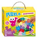 Puzzle dwustronne Literki wyrazy ślimak - Piotr Kozera