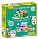 Angielski dla dzieci Karty obrazkowe 100 pierwszych zdań dla dzieci od 6 lat. Książeczka + 104 ilustrowane karty + płyta CD - Opracowanie Zbiorowe polish usa