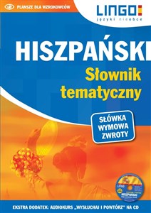 Hiszpański Słownik tematyczny +CD  