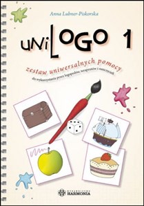 UniLogo 1 zestaw uniwersalnych pomocy do wykorzystania przez logopedów, terapeutów i nauczycieli bookstore