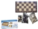 Szachy drewniane 2w1 bookstore