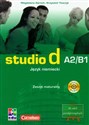 Studio d A2/B1 język niemiecki zeszyt maturalny z płytą CD Szkoły ponadgimnazjalne Polish Books Canada