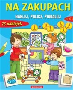 Na zakupach naklejanki Naklej, policz, pomaluj chicago polish bookstore