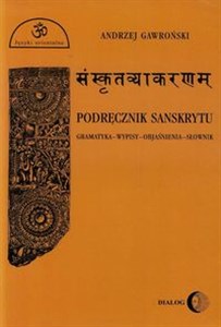 Podręcznik sanskrytu Gramatyka-wypisy-objaśnienia-słownik pl online bookstore