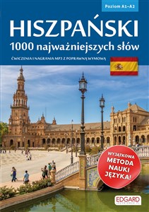 Hiszpański. 1000 najważniejszych słów. Poziom A1-A2 books in polish