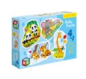 Puzzle baby dzikie zwierzątka - 