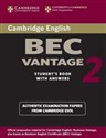 Cambridge BEC Vantage 2 Student's Book with Answers Polish bookstore
