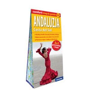 Andaluzja Costa del Sol laminowany map&guide XL 2w1 przewodnik i mapa  in polish