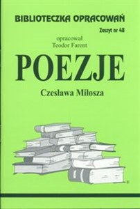 Biblioteczka Opracowań Poezje Czesława Miłosza Zeszyt nr 48 to buy in USA