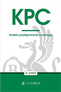 KPC. Kodeks postępowania cywilnego - Polish Bookstore USA